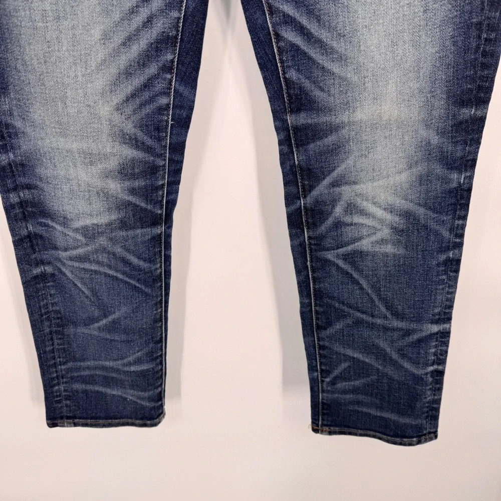 American Eagle Slim Straight Jeans Mens 28x28 Blue Cotton Next Level Airflex